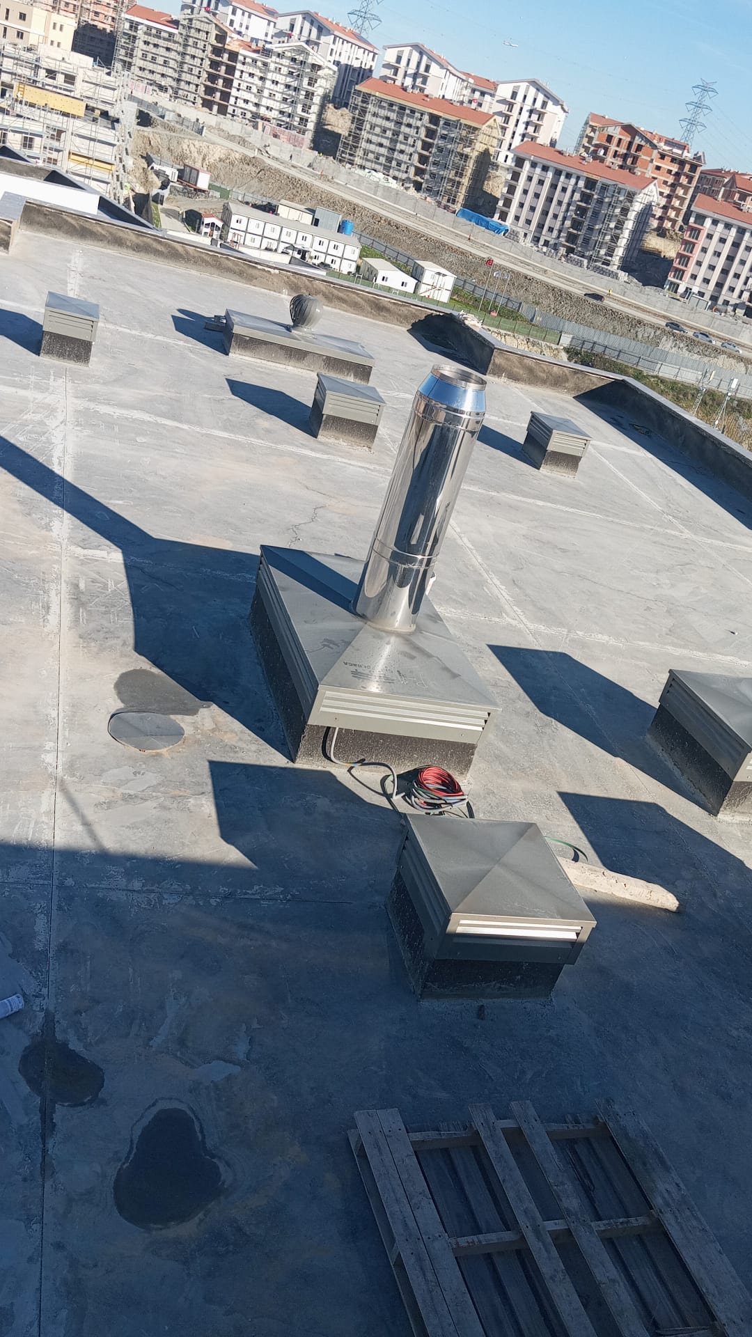 Paslanmaz Baca Şapkası Uygulaması